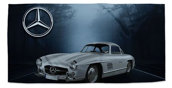 Sablio Uterák Mercedes-Benz 300 SL V lese - 30x50 cm