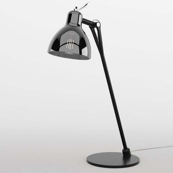 Stolové Lampa Rotaliana, Luxy T0 Glam, Čierna, Obývacia izba, Kov, Dizajnový