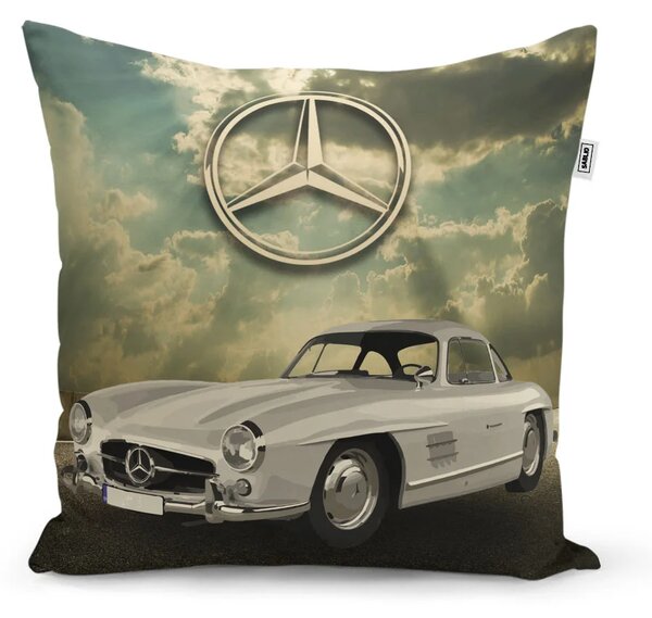 Sablio Vankúš Mercedes-Benz 300 SL Na ceste - 40x40 cm