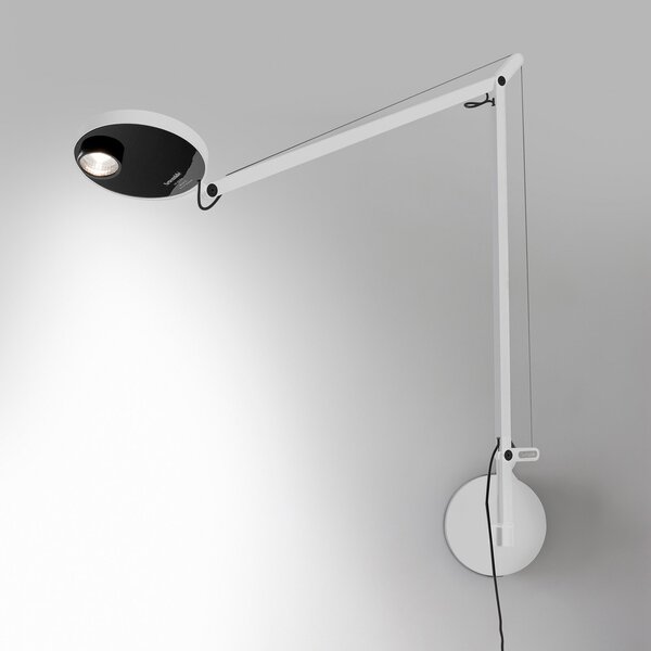 Nástenné Svietidlo Artemide, Demetra, stmievateľné, Biela, Spálňa, Kov, Moderný