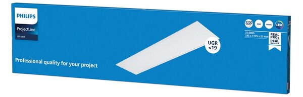 Bodové svetlá Philips, LED-Panel, Biela, Pracovňa, Kov