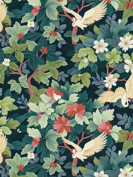 A.S. Création | Vliesová tapeta na stenu PintWalls 3 79186-2 | 0,53 x 10,05 m | zelená, vining ivy, červená, ružová, biela, modrá, krémová