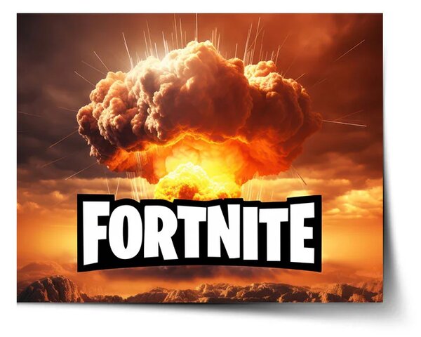 Sablio Plagát FORTNITE Explózia - 60x40 cm