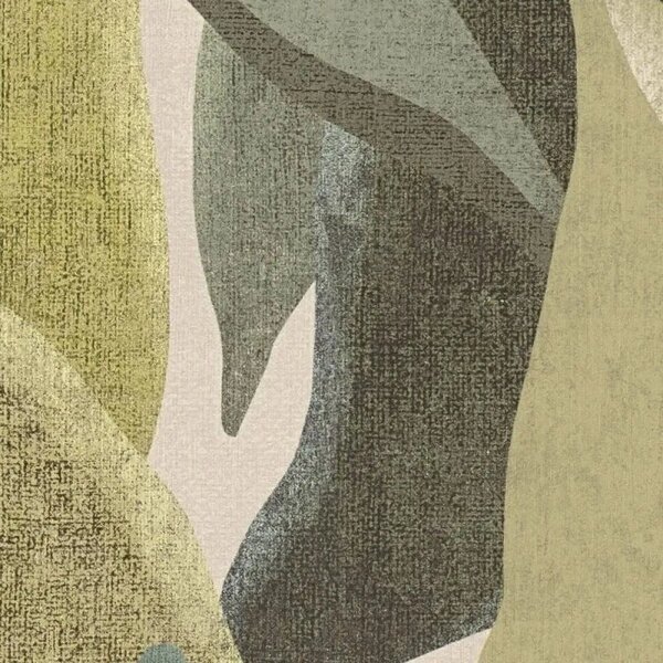 A.S. Création | Vliesová tapeta na stenu PintWalls 3 79186-4 | 0,53 x 10,05 m | zelená, vining ivy, krémová, sivá