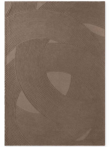 Ted Baker , Kusový koberec Kensington 106401 Braun, 120x170, hnedá, kancelária