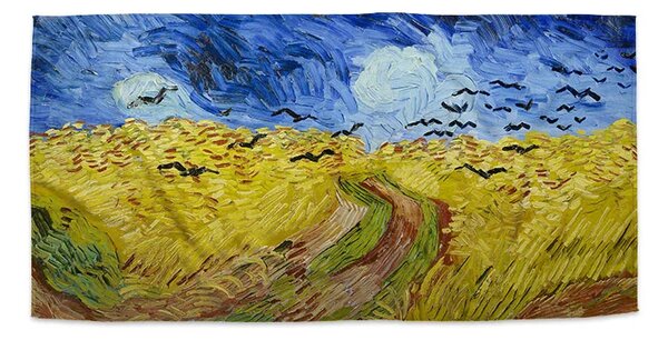 Sablio Uterák Pšeničné pole s vranami - Vincent van Gogh - 30x50 cm
