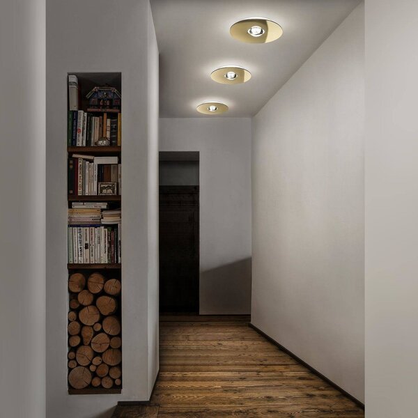 Stropné Lampa Lodes, stmievateľné, Bronzová / Stará Mosadz, Kov