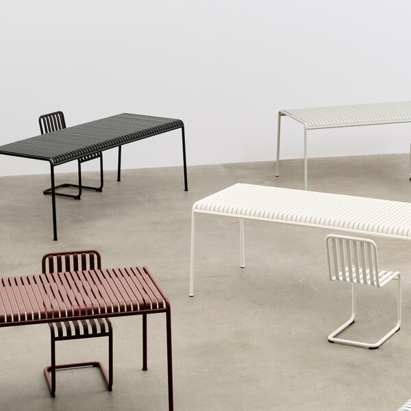 Záhradné kreslo Palissade Cantilever Lounge, Galvanised – HAY