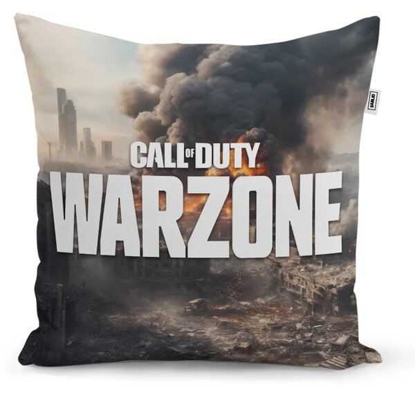 Sablio Vankúš Call of Duty Warzone - Mesto - 40x40 cm