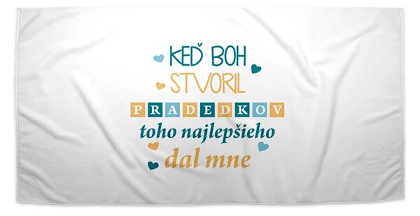 Sablio Uterák Keď Boh stvoril pradedkov - 30x50 cm