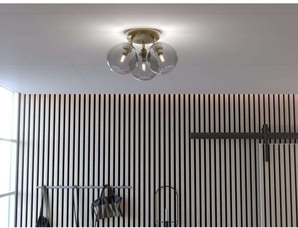 Stropné Lampa Belid, Modrá, Obývacia izba, Sklo