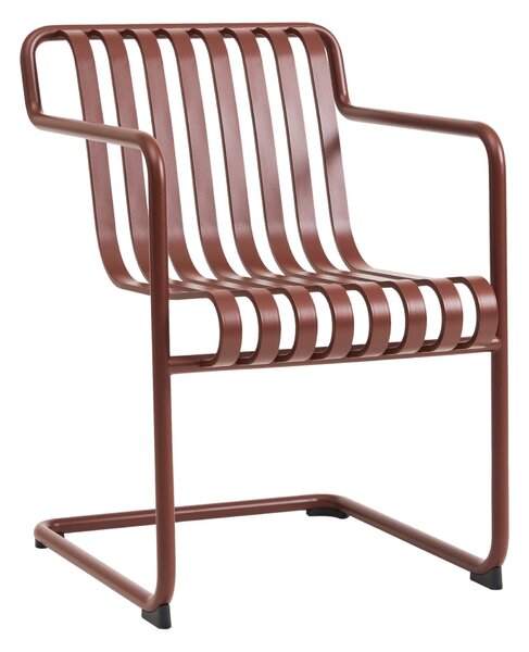 Záhradná stolička Palissade Cantilever Dining Armchair, Iron red – HAY