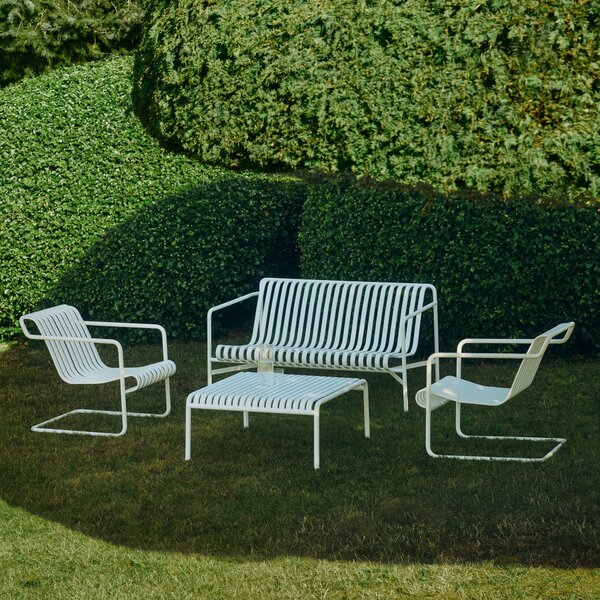 Záhradné kreslo Palissade Cantilever Lounge, Anthracite – HAY