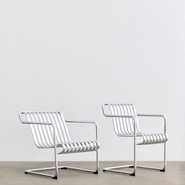 Záhradné kreslo Palissade Cantilever Lounge, Galvanised – HAY