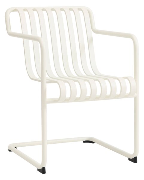 Záhradná stolička Palissade Cantilever Dining Armchair, Cream white – HAY