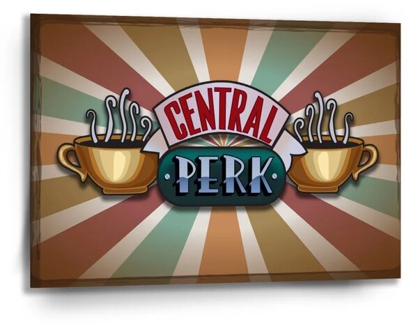 Sablio Obraz Seriál Priatelia CENTRAL PERK Abstrakcia - 90x60 cm