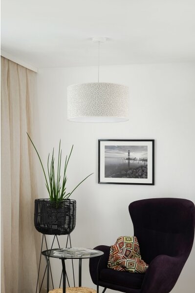 Brilagi - Luster na lanku BOUCLE ROLLER 1xE27/15W/230V pr. 45 cm krémová