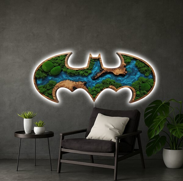 Svietiaci Machový obraz - Machový Batman