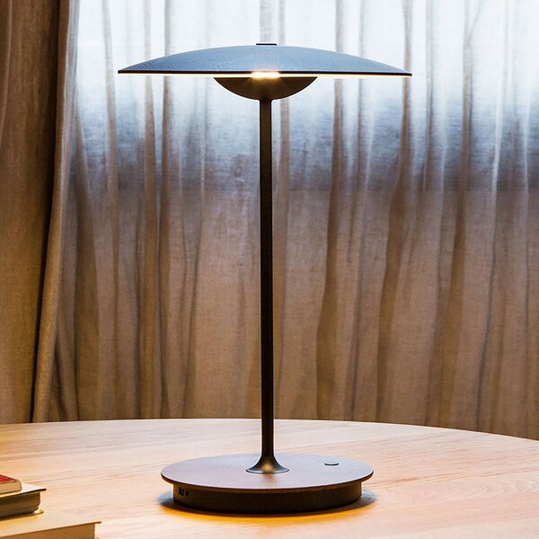 Stolové Lampa MARSET, Ginger, stmievateľné, Drevo, Obývacia izba, Drevo, Dizajnový