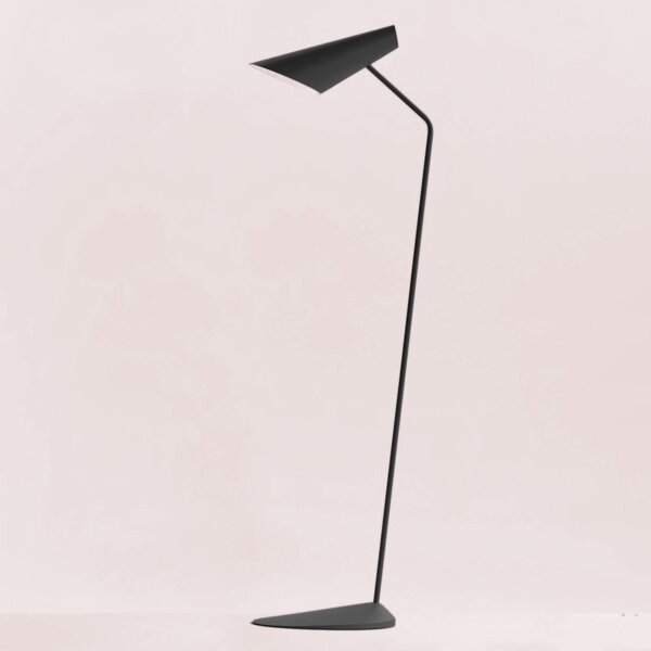 Stojacie Lampa Vibia, I.Cono, Čierna, Obývacia izba, Plast, Škandinávsky