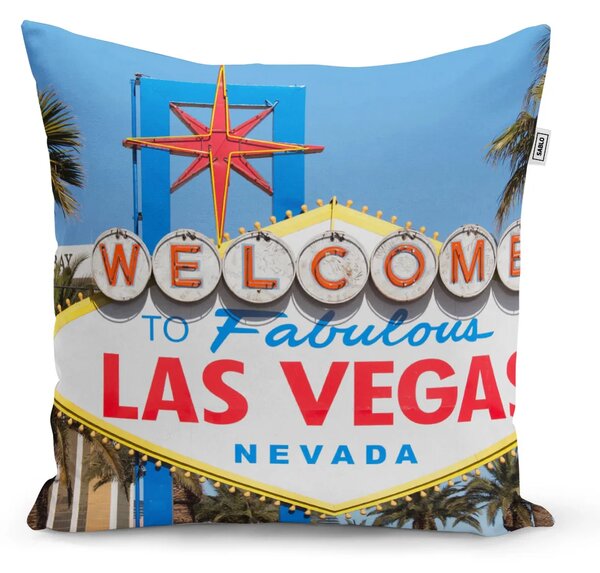 Sablio Vankúš Welcome to Las Vegas - 40x40 cm