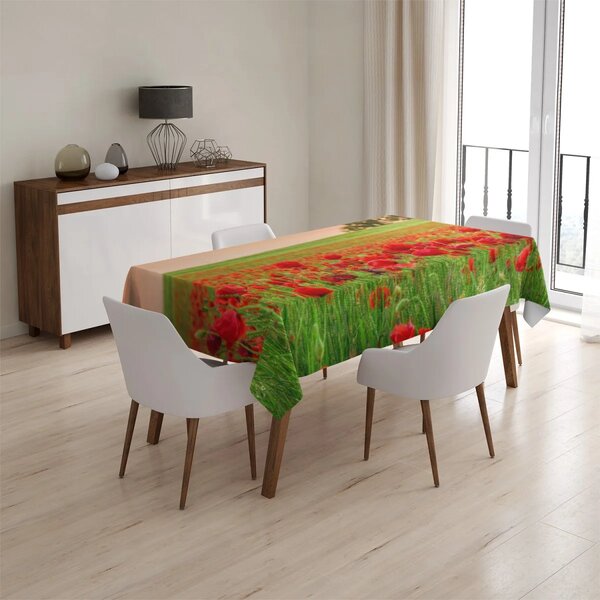 Sablio Obrus Pole vlčieho maku 2 - 90x90 cm