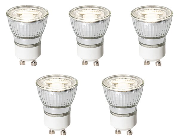 Sada 5 stmievateľných LED žiaroviek GU10 35 mm 4 W 230 lm 4000 K