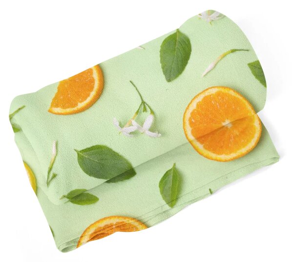 Sablio Deka Citrus a kvet - 150x120 cm