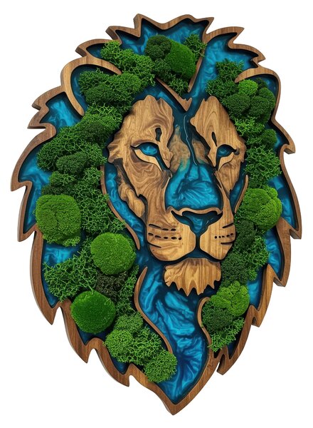 Svietiaci Machový obraz Lev - Mufasa