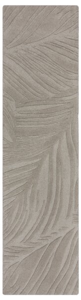 Flair Rugs koberce Behúň Solace Lino Leaf Grey - 60x230 cm