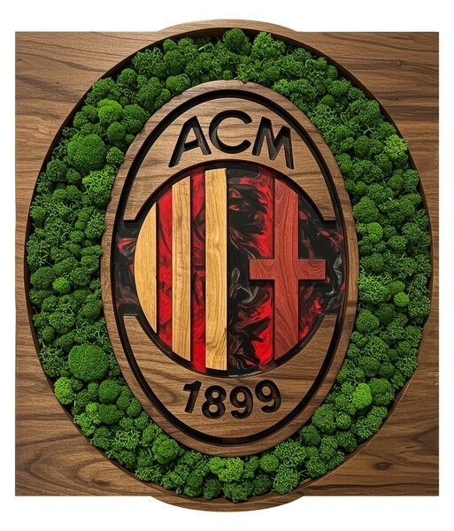 Obraz Moss HDF - AC Milan