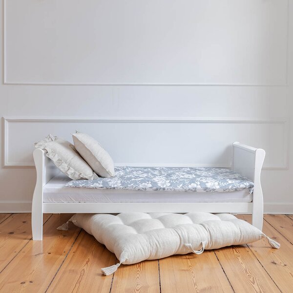 Detská biela postieľka Nobleo Cot bed 140x70