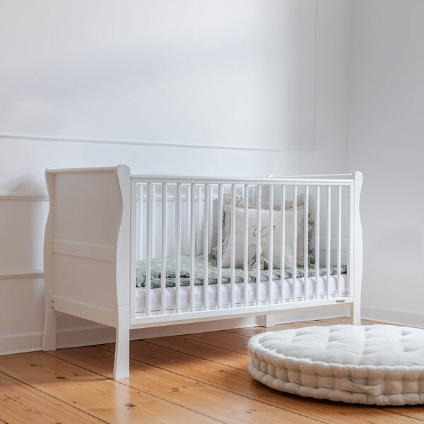 Detská biela postieľka Nobleo Cot bed 140x70
