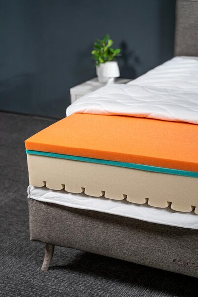 Tropico Matrac Super Fox Visco - 90x200 Wellness bez spevnených bokov, Výška: 24cm