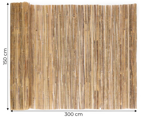 MultiGarden Obojstranný bambusový plot - 150x300cm, MultiGarden