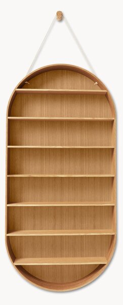 Nástenný regál z dubového dreva Dorm