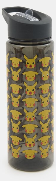 Sinsay - Fľaša na vodu s rúčkou a slamkou Pokémon - viacfarebná