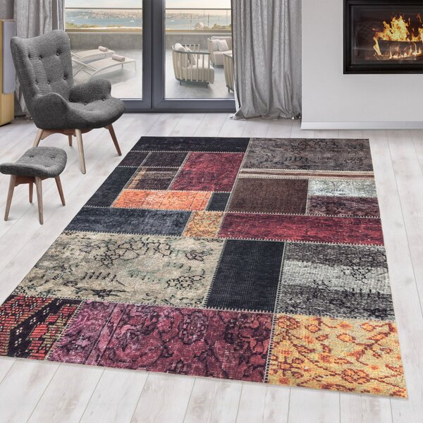 Ayyildiz , Kusový koberec Fiesta 4302 multi, 80x250, viacfarebná, chodba / predsieň