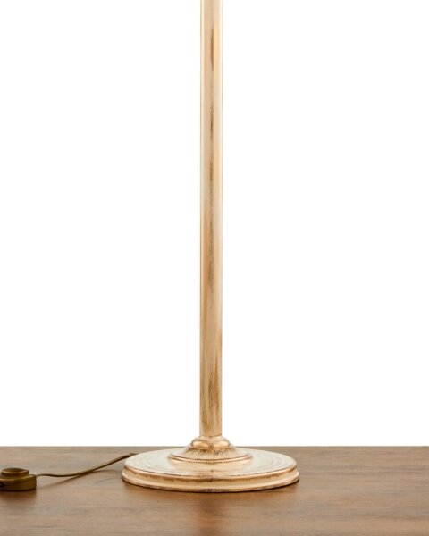Brilagi - Stojacia lampa SAPHIRE 1xE27/15W/230V krémová/zlatá/patina