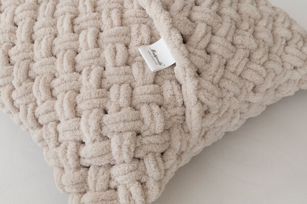 Obliečka na vankúš Knittingly natur Mikropolyester 40/40