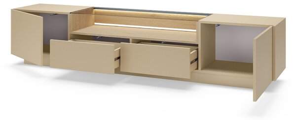 TV stolík Hiro - kapučínová