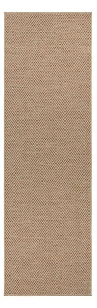 Hnedý behúň BT Carpet Nature 500, 80 x 500 cm