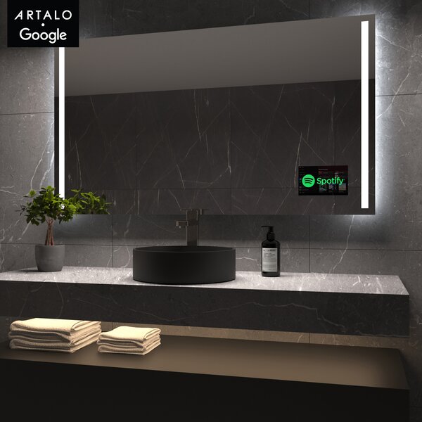 SMART Zrkadlo do kúpeľne s LED osvetlením M4 + SmartScreen with Google TV