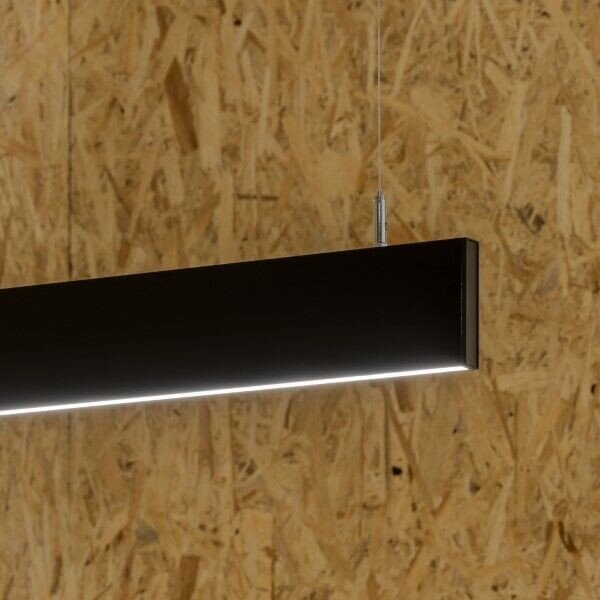 Ideal Lux 241975 LED závesné stropné svietidlo Linus 1x32W | 3850lm | 3000K - čierna