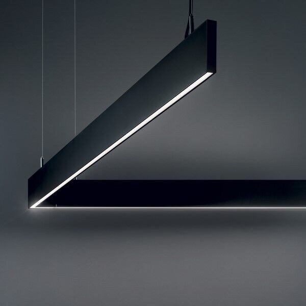 Ideal Lux 241975 LED závesné stropné svietidlo Linus 1x32W | 3850lm | 3000K - čierna