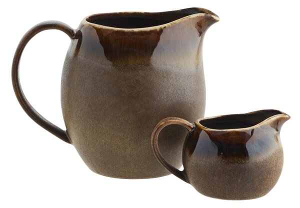 Kameninový džbánik na mlieko Brown 300 ml