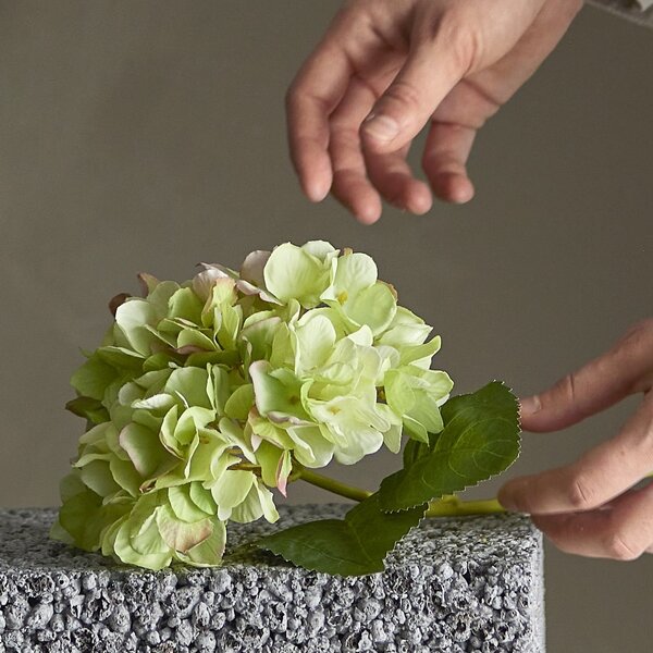 Umelý kvet Hydrangea White 36 cm