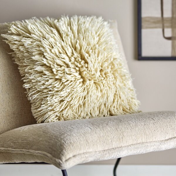 Vlnený vankúš Star Nature Wool 45 × 45 cm