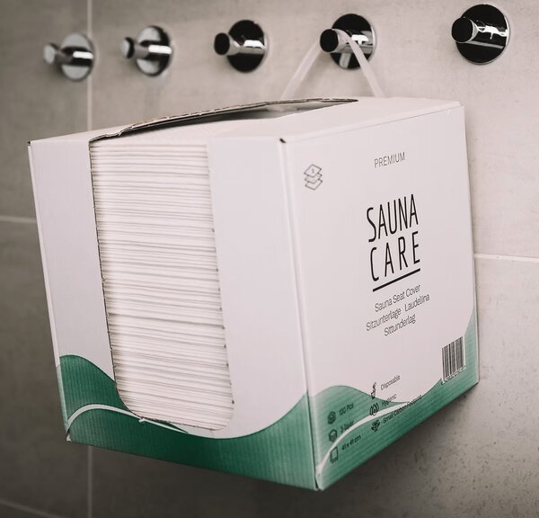 SaunaCare sedacie podložky na jedno použitie 120 kusov