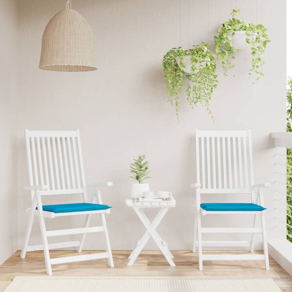 Podložky na záhradné stoličky 2 ks 40x40x3 cm, oxfordská látka
